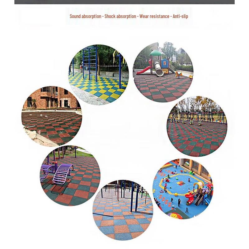 Jingbang Outdoor Rubber Playground Mat