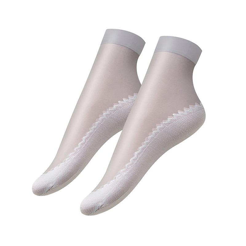 

10pairs Womens Anti-Slip Socks ,Sweat Absorbing Cotton Bottom Velvet Socks, Ultrathin Breathable Summer Autumn Casual Sock 10 PAIRS