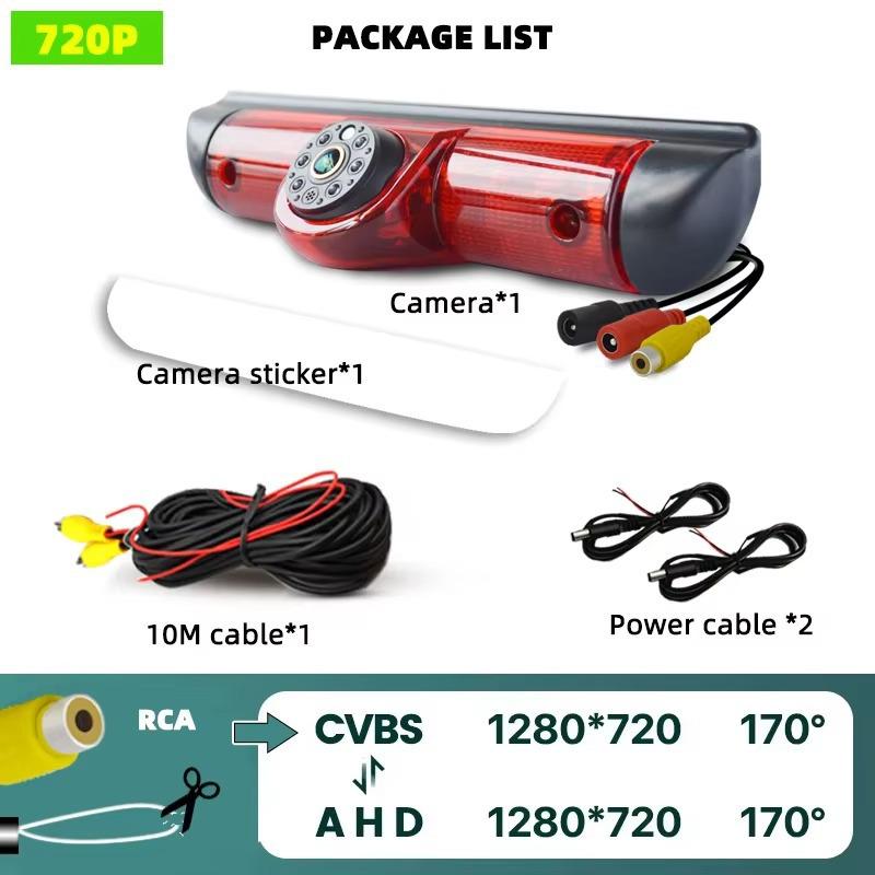 

HD Brake Light Camera for Fiat Peugeot Citroen: High-Mount Reversing Rearview System
