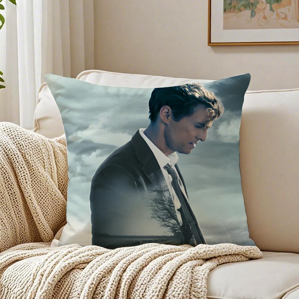 Movie Noir TTrue DDetective Cushion Cover Pillowcase Antidustmite Living Room Sofa Decor Cushion Room