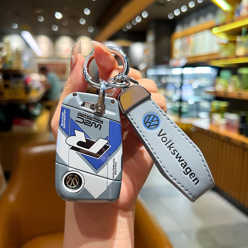 ABS Baking Paint Style Car Remote Key Case Cover Shell For VW Volkswagen Passat B8 CC Arteon Magotan GTE Auto Keychain Accessory Pj8