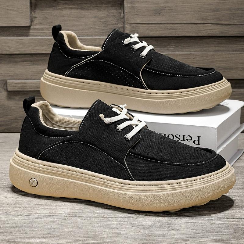 

Men Leather Casual Shoes Breathable Loafers Men Sneakers 2026 New Male Comfortable Leather Flat Footwear Sneakers Men Shoes 39 чорний