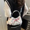 Streetwear Pu Small Square Bag With Zipper Closure For Casual Daily Use