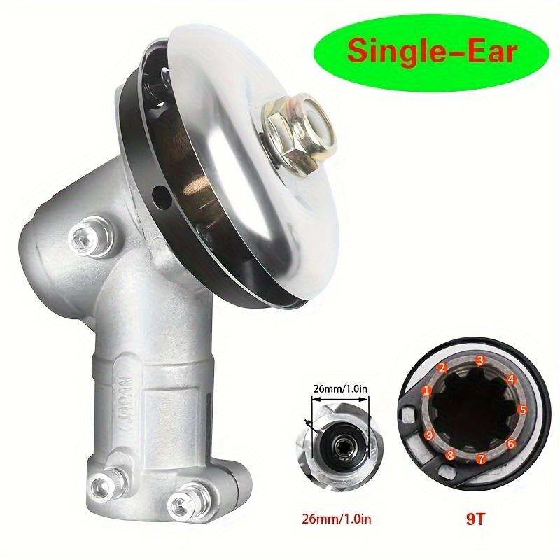 

26/28 мм редукторная головка триммера, редуктор кустореза, триммер для травы, часть газонокосилки, триммер для газона, садовый инструмент, редуктор кустореза