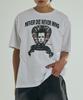 VONVAT Never Die Graphic Short Sleeve T-Shirt (White)