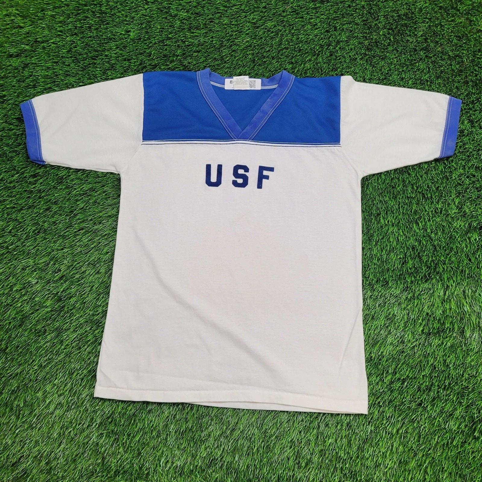 

Vintage 80s University-of South Florida Shirt S/M 18x25 USF 3XL