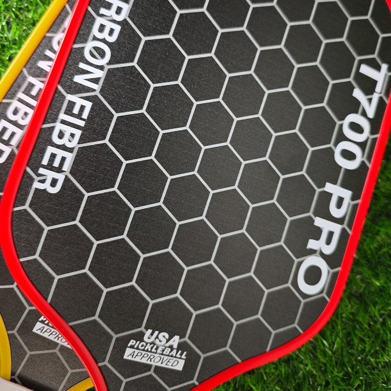 LEATOU T700 Pickleball Paddle Carbon Fiber Pickleball Paddle 16mm Polypropylene Honeycomb Core Pickleballs Paddles Pickle Ball