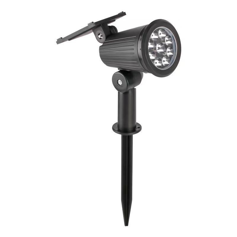 Solar Garden Spotlights Waterproof Adjustable Head Yard Lawn Landscape Lighting