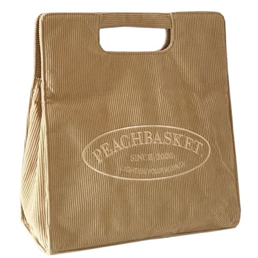 

Korean Women Single Shoulder Bag Corduroy Class Commuting Bag Casual Crossbody Tote Bag Student