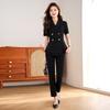 Women's Short-Sleeve Business Suit Set