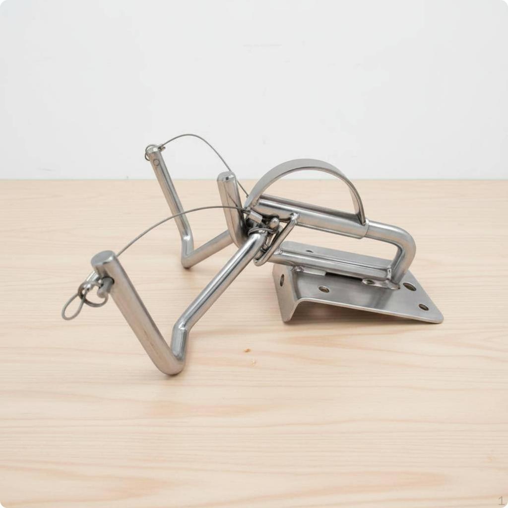 Quick Releasing Snap Davit Seawater Resistant Dinghy Set Heavy Duty for Boat