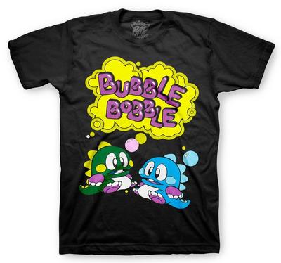 Bubble Bobble Tshirt, Anime Tshirt