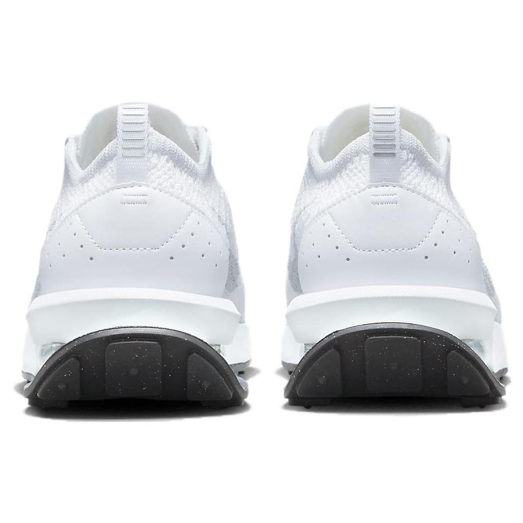 Nike Air Max Flyknit Racer Next Nature Pure Platinum Men Sneakers White Black FJ4002-100