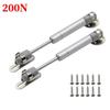 2/4 Pack Gas Struts 20N-200N Gas Spring Cabinet Hinge,Copper Core Lift Support Kitchen Cupboard Door Hydraulic Support Bar