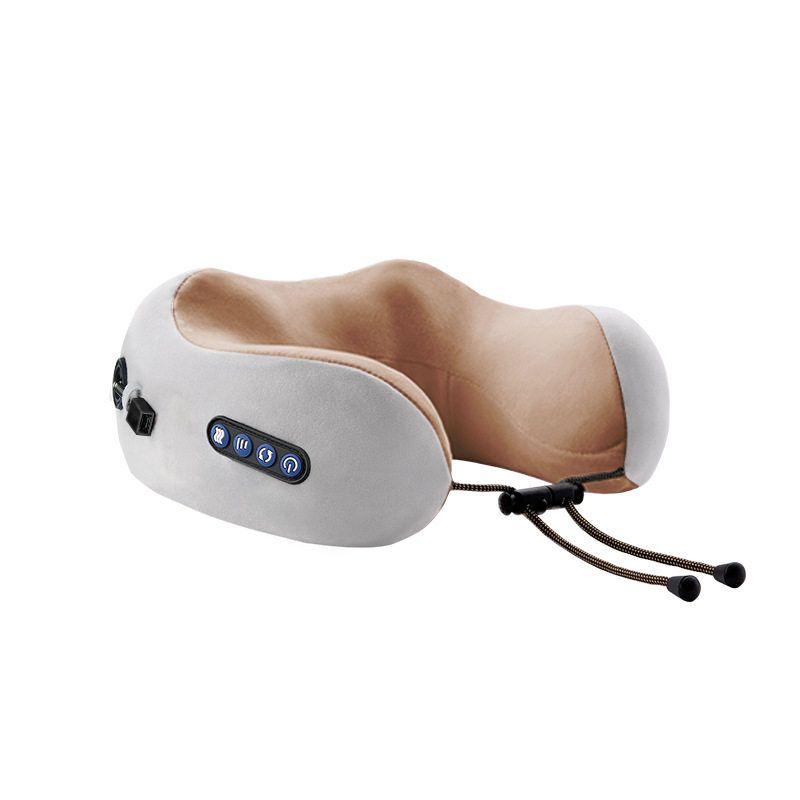 Precision U-Shaped Cervical Spine Massage Pillow for Shoulder, Neck, Waist, and Neck, Home Electric Multifunctional Massage Pillow for Office Use