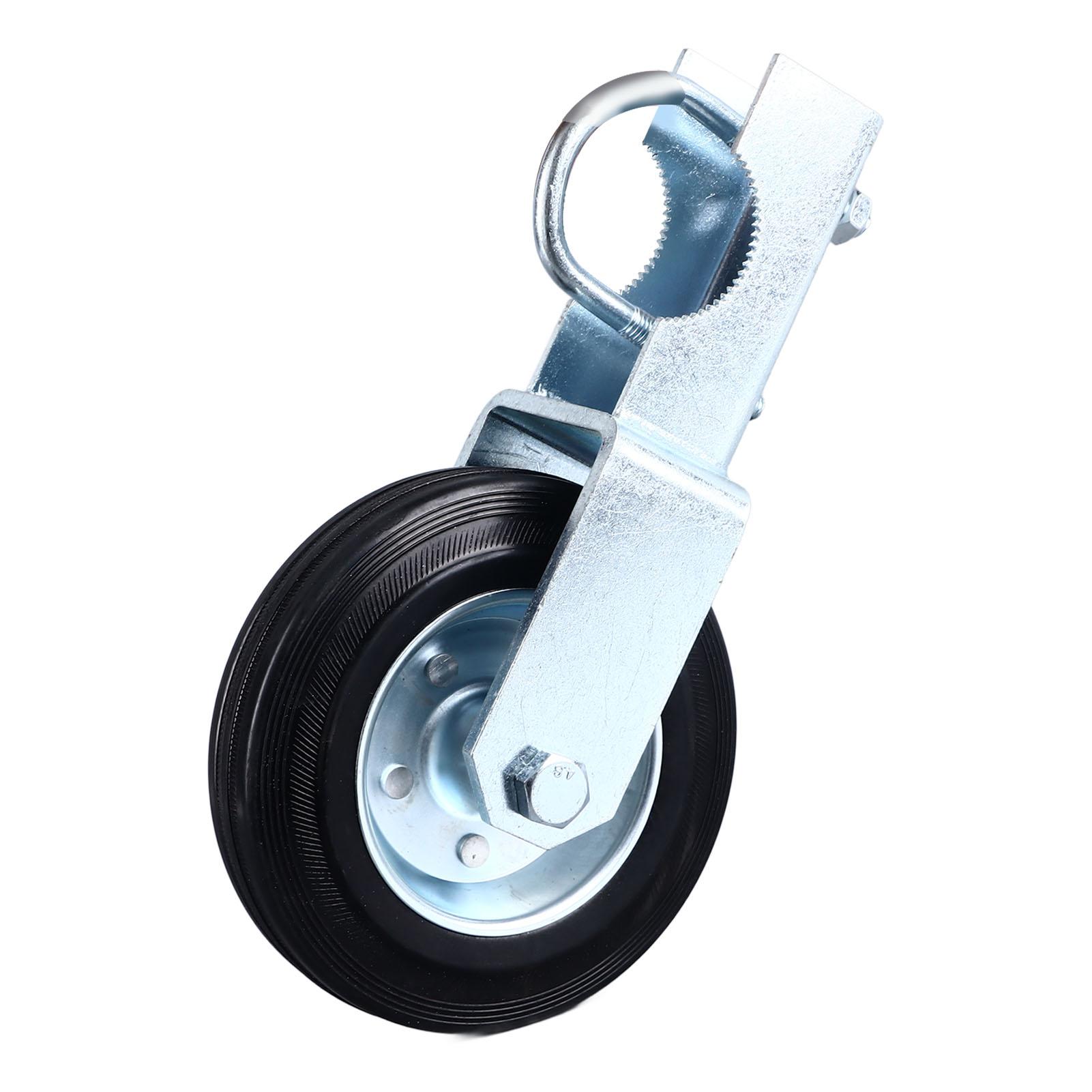 

6-дюймовый ролик для ворот, грузоподъемность 500 фунтов, усиленное колесо для ворот из звеньев цепи для 1 58-2 дюймов