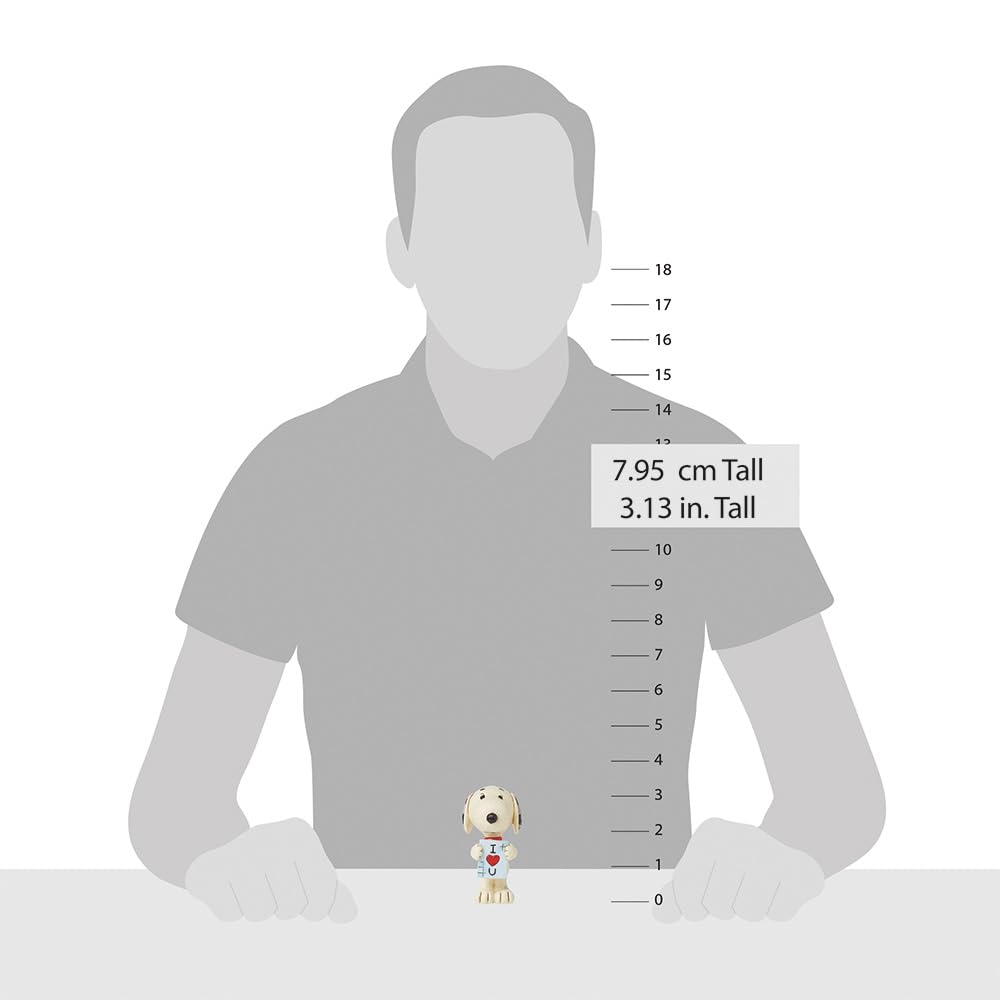 Enesco JIM SHORE Snoopy with Love Sign Mini 6016260