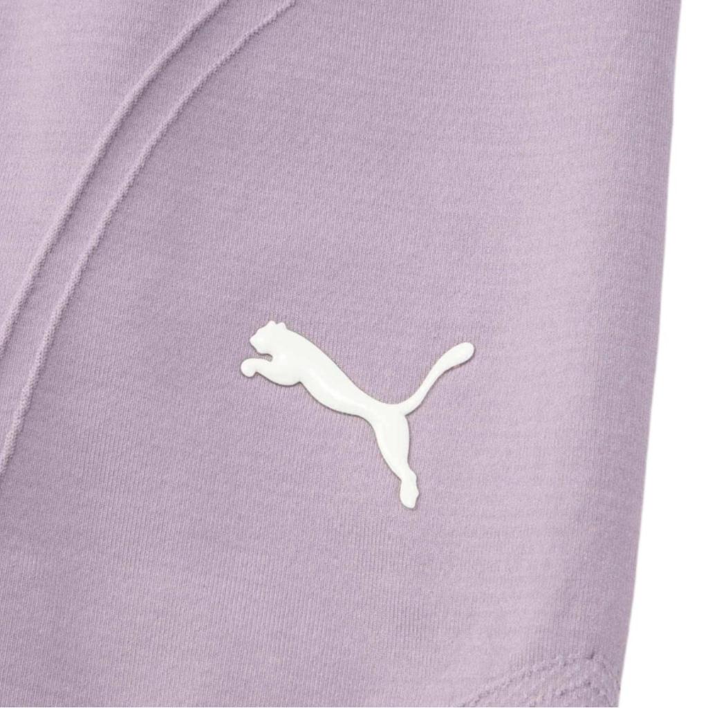 Puma Short Tight Elastic Waist Training Slim Fit Five-Point Sports Shorts Women shorts Light-Purple 524386-30