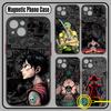 Anime Ones Pieces Luffys Zoros Phone Case For Samsung Galaxy S25 S24 S23 S22 S21 S20 FE Plus Ultra 5G Matte Magnetic