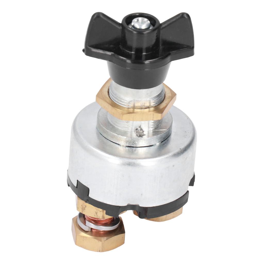 Car Master Battery Disconnect Switch Power Cut Isolator Killer Detachable Knob for 12‑24V Trucks RVs Trailers Boats