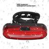 Bike Tail Light Rechargeable LED Waterproof USB Portable Bike Rear Light with 6 Lighting Modes for Mountain Bike