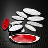 Car Front Hood Grille Rear Luggage Badge Sticker For Focus Mk2 Mk3 Fiesta F150 F250 Ranger Mondeo Mk4 Logo Auto Accessories