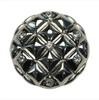 Small Fragrant Wind Turtle Face With Diamond Buttons Metal Tweed Jacket Double-Sided Nylon Coat Buttons