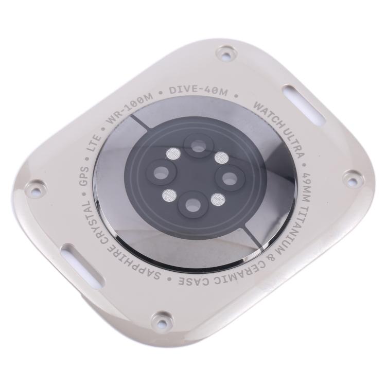 For Apple Watch Series Ultra 1/ 2 49mm Original Rear Housing Glass Cover(Silver)