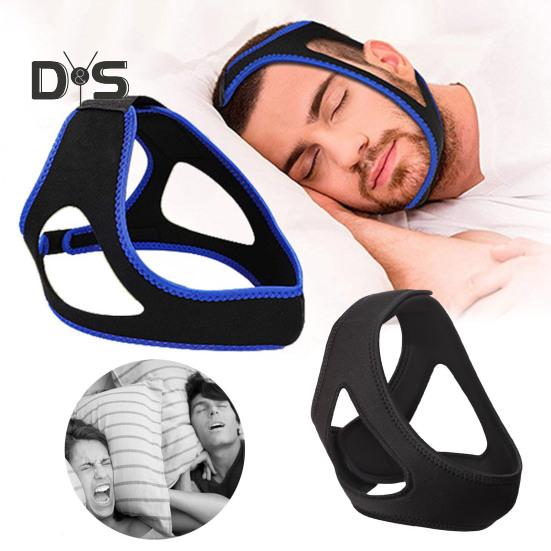 Anti-Schnarch-Kinnriemen, wirksamer Schnarchstopper, Kieferriemen, verstellbarer Schlafkinnriemen für Männer und Frauen, um den Mund geschlossen zu halten