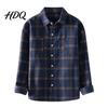 Casual Shirt Men Plaid Print Jacket Long Sleeve Button Down Autumn Outerwear Coat Lapel for Commuting Layering Outfits Breathable Tops