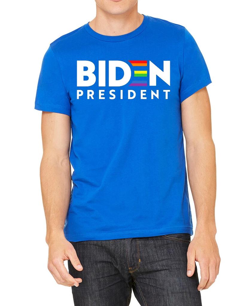 Joe Biden For President 2020 Gay LGBT Pride Flag Shirt