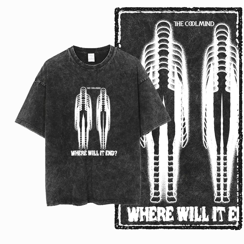 x26-x50 StreetTHEME Exclusive Graphic Unisex Cotton Acid Washed T Shirt Cool Vintage Streetwear Men Tshirts Big Size Tee for men