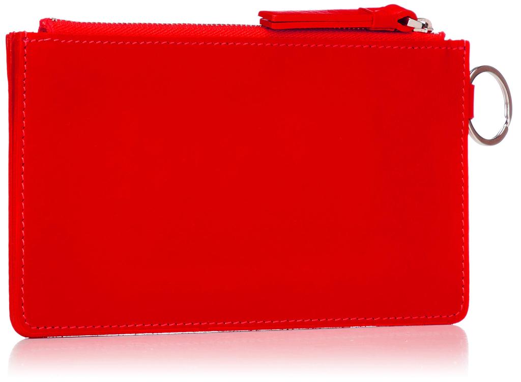 Japanisches Rindsleder Fragment Etui Rot [Isaac] Y01-11-02