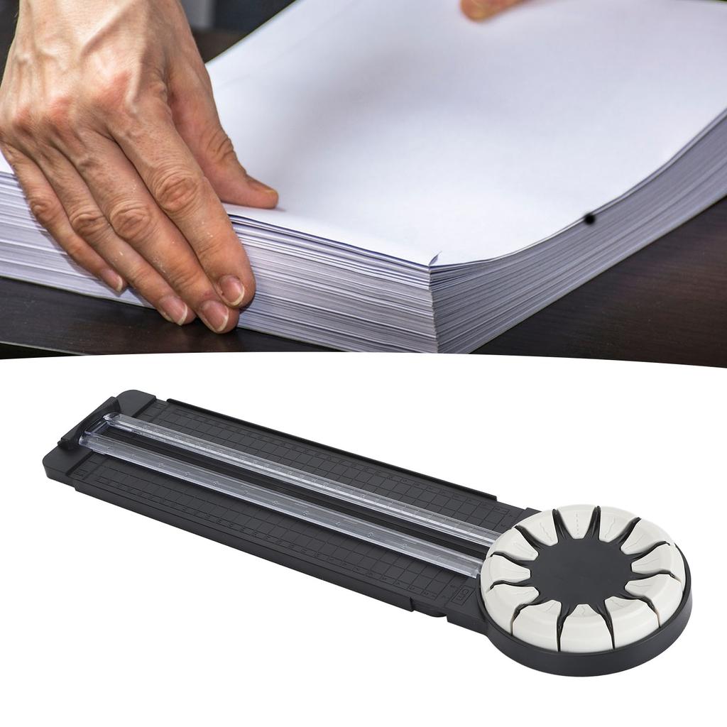 Paper Trimmer 12 In 1 Multifunctional Dotted Straight Wavy Lines Craft Paper Cutter Scrapbooking Too