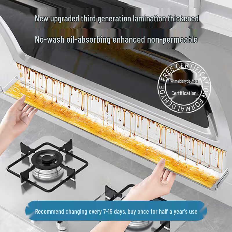 GRAREY Universal Range Hood Oil Absorption Strips
