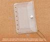 A7 Loose Leaf Card Holder Case PVC Transparent Glitter Storage Bag Note Book Inner Bag Card Cover Sleece INS Original