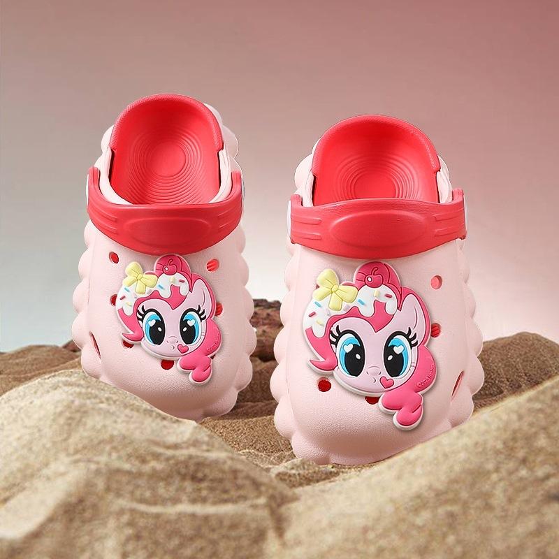 Children, Girls, Girls, Hole Shoes, Cute DIY Removable Shoes with Shoe Flowers Ins Three-dimensional Cute Card