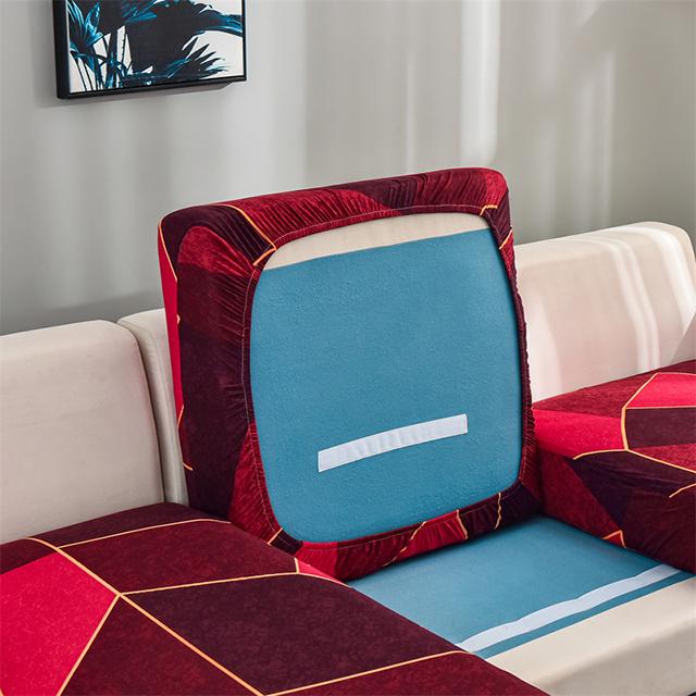 Neue Druck Sofa Sitzkissen Abdeckung Möbel Protector Schnitts Sofa Strech Sitzbezüge Abnehmbare Schutzhülle Für Haustiere Kinder
