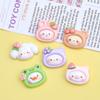 Resin DIY Jewelry: Cartoon Hair Clips & Crocs Charms – Fruit & Animal Styles