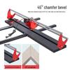 Portable Electric Tile Cutter & Grinder - Multi-purpose, Dust-free, Edge Beveling Machine