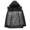 Men's down jacket 2024 autumn and winter can be removed duck down to keep warm youth business milk silk fabric outdoor cold clothing