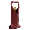 Retro PU Leather Red Wine Bag - Holiday Gift for Elders