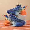 Boys Girls Kids Sneakers Breathable Lightweight Shock Absorbent Soft Sole Mesh Sport Shoes Children