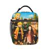 Custom Demon Slayers Insulated Lunch Bags  Tanjiro Nezudo Agatsuma Zenitsu Resuable Thermal Cooler Food Lunch Box School