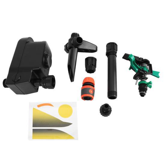 

360 градусов солнечное оборудование для отпугивания животных садовый газон умный поливной спринклер