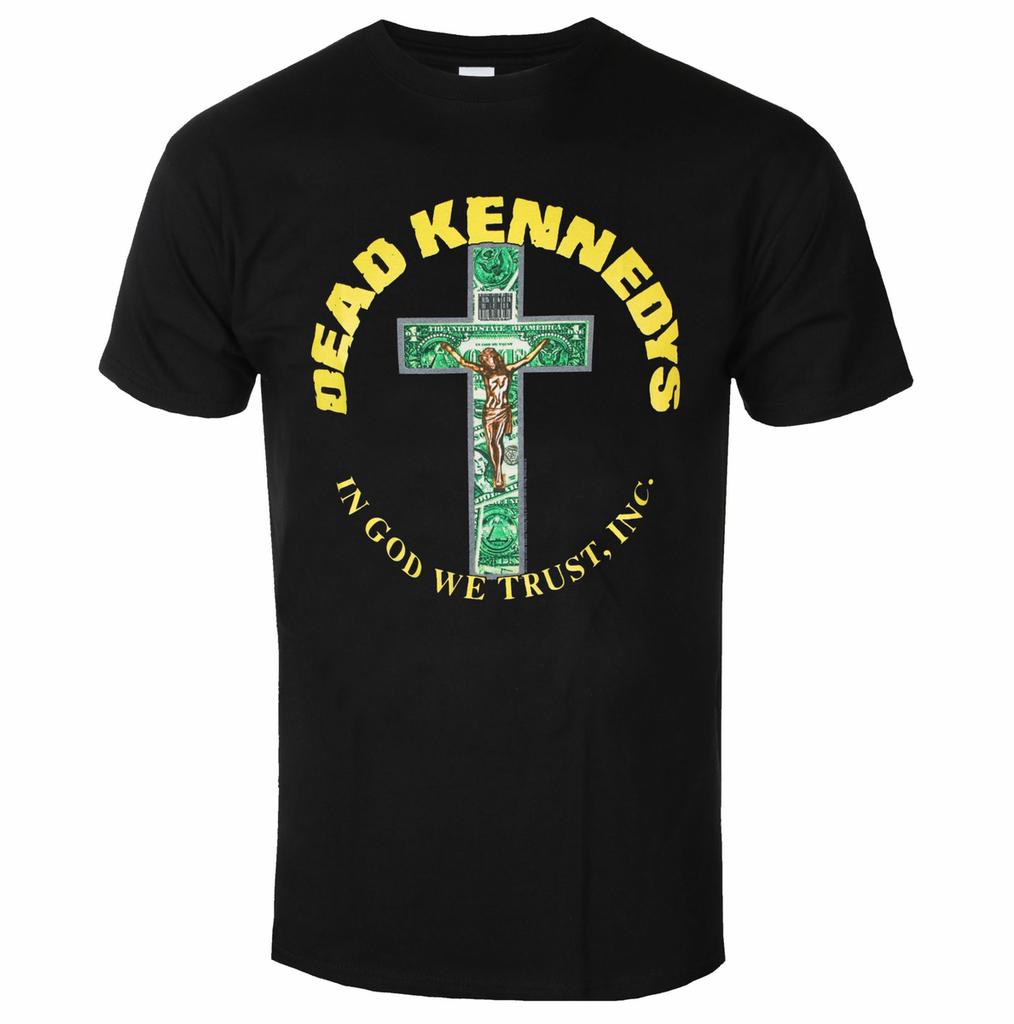 T-shirt in Cotone Grafica Dead Kennedys Unisex Estiva Manica Corta Marca di Moda Tee Lusso Casual Vintage Tees