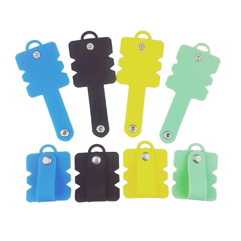 Silicone Earphone Organizer Earphone Wrap Winder Headphone Cord Organizer Cable Winder /Wrap Winder Manager