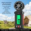Handheld Wind Guage Speed Meter Anemometer With High Precise Measurement And 6 Unit Option For Industrial Outdoor Use