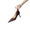 Temperament Celebrity Sexy Stiletto Single Shoes Spring 2025 New Pointed Shallow Mouth Women's Shoes