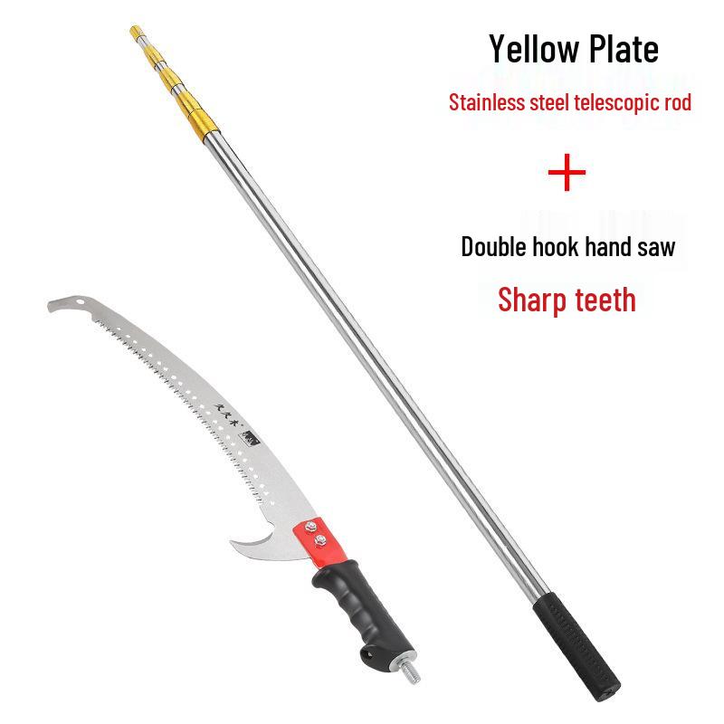 Telescopic Pole Pruner and Saw for High Branches – Tree God Tool